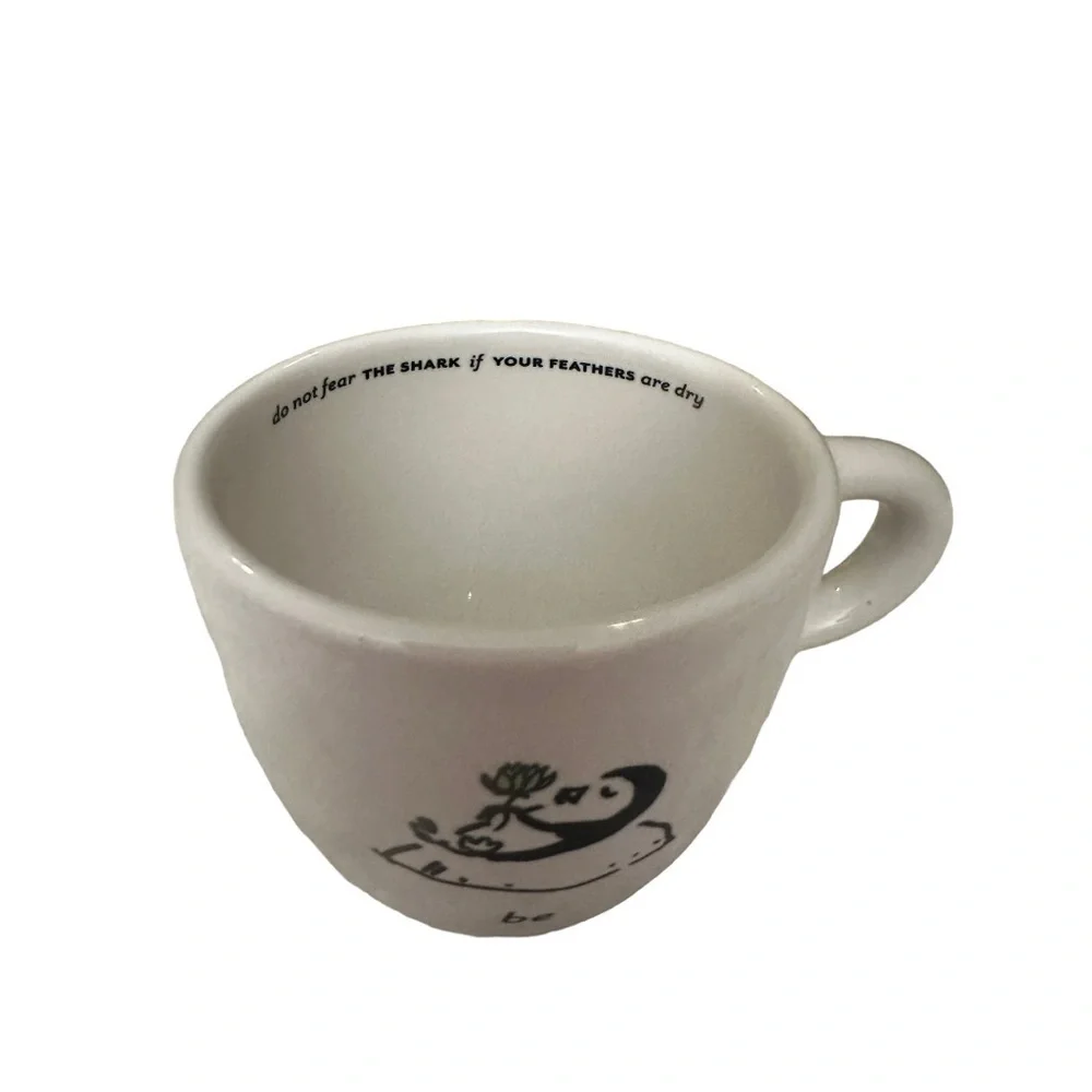 Uncommon Goods Zenguin Waddling Towards Nirvana Penguin Set of 4 HTF Mugs EUC - Picture 12 of 14